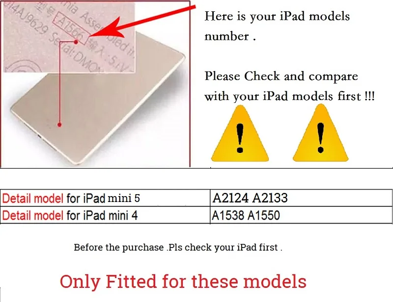 Ультра тонкий чехол Чехол для iPad mini 4 A1538 A1550 Смарт Складной флип стенд ТПУ авто сна