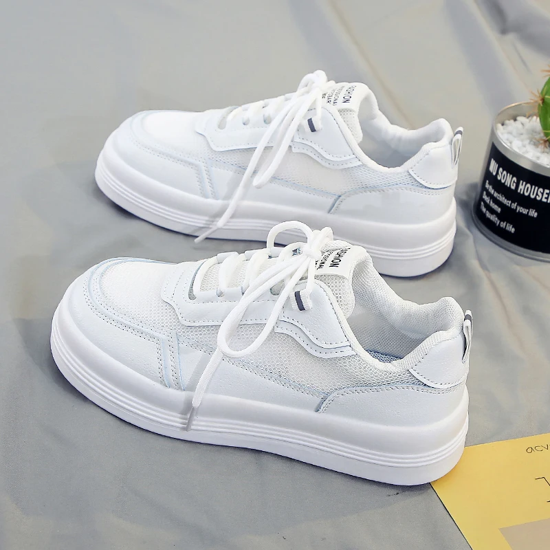 Tenis Feminino Fashion Sneakers Mesh Light Woman Casual Breathble Women Vulcanized Shoes Sneaker Walking Flat Zapatillas Mujer