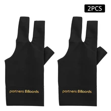 Lixada абсорбирующие бильярдные перчатки с тремя пальцами спандекс кия Спортивная перчатка для левой руки бильярдные перчатки