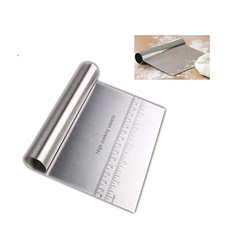 Stainless Steel Dough Scraper & Pastry Cutter 3