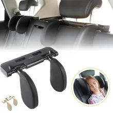 Car Seat Headrest Pillow Neck Support Adjustable Sleeping Side Head Support Memory Foam Support Cushion