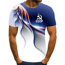 Nowa męska koszulka letnia CCCP rosja koszulka męska zsrr radziecka męska koszulka z krótkim rękawem moskwa męska koszulka O Neck Top XXS- tanie tanio Trip SHORT CN (pochodzenie) POLIESTER spandex summer Na co dzień Z okrągłym kołnierzykiem tops Z KRÓTKIM RĘKAWEM t shirt