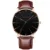 2021 Minimalist Men's Fashion Ultra Thin Watches Simple Men Business Stainless Steel Mesh Belt Quartz Watch relogio masculino 17