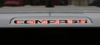 

High Position Brake Lamp Decoration Frame Cover Trim for Jeep Compass 2017+ Stylish Car Sticker Accessories Interior Decoration