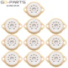 Chassis Mount 9pin Ceramic Vacuum Tube Socket Base FOR 12AX7 ECC82 6922 EL84 6DJ8 12AU7 12AT7 Hifi Audio Guitar Tube AMP DIY 10P 3