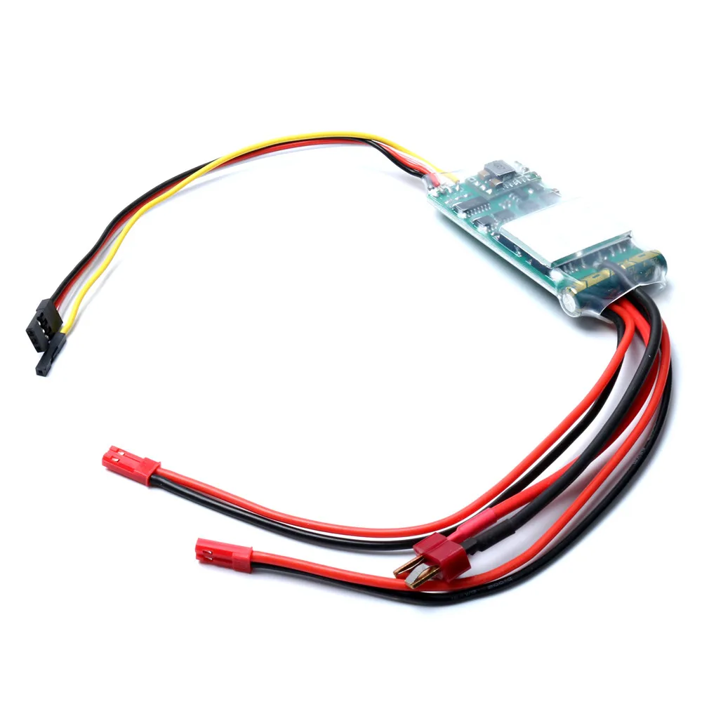 1pc 2S-6S 20Ax2 Brushed ESC Dual-way Bidirectional Speed Controller for RC DIY Tanks Spare Parts | Электроника