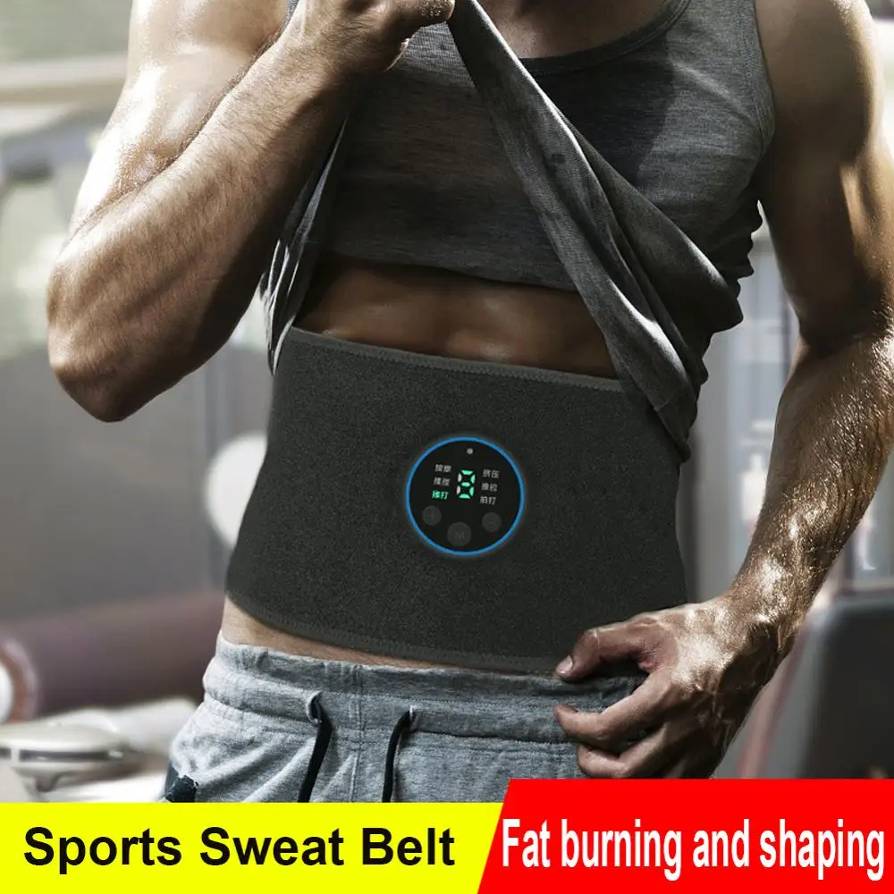 

Ems Body Sculpting Massage Belt Intelligent Charging Slimming Thin Abdomen Vibration Fat Removing Machine Electric Fitness Belt