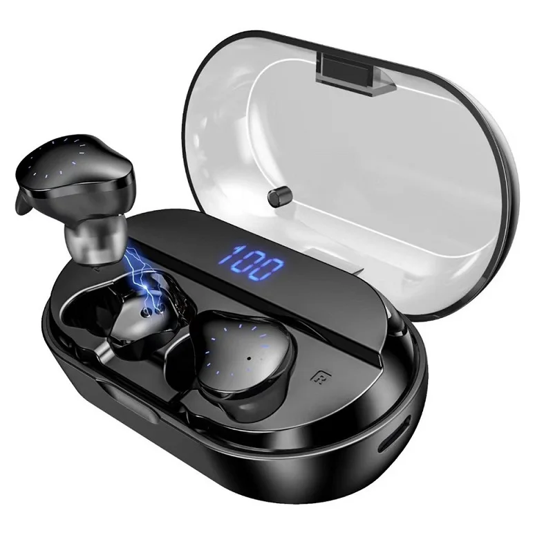 X10 TWS Bluetooth наушники беспроводные наушники водонепроницаемые наушники для игр Спортивная гарнитура светодиодный дисплей с мощностью 4000 мАч