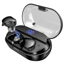 X10 TWS, Bluetooth наушники, водонепроницаемые, беспроводные наушники, вкладыши, наушники, игры, спорт, светодиодный дисплей, наушники с зарядным устройством 4000 мАч