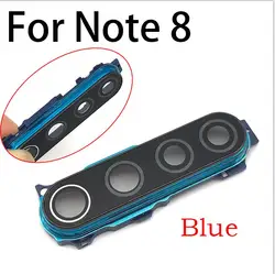 Enhanced Rear Camera Glass Lens Frame Cover with Adhesive (Note 8 Blue)