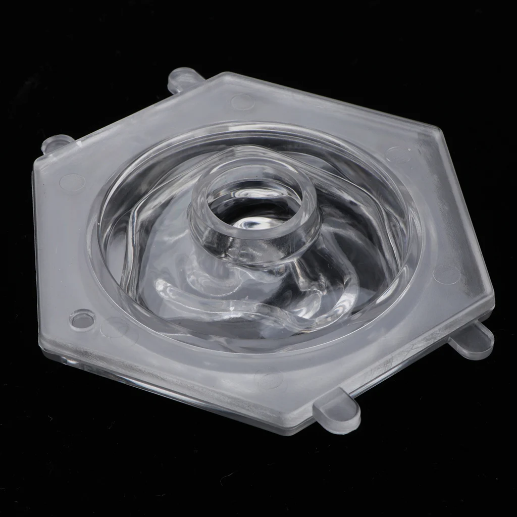 Plastic Clear 3D Lotus Flower Shaped Candle Soap Making Mold for DIY Crafts Home Tabletop Decor Cafe Bar Ornament | Дом и сад