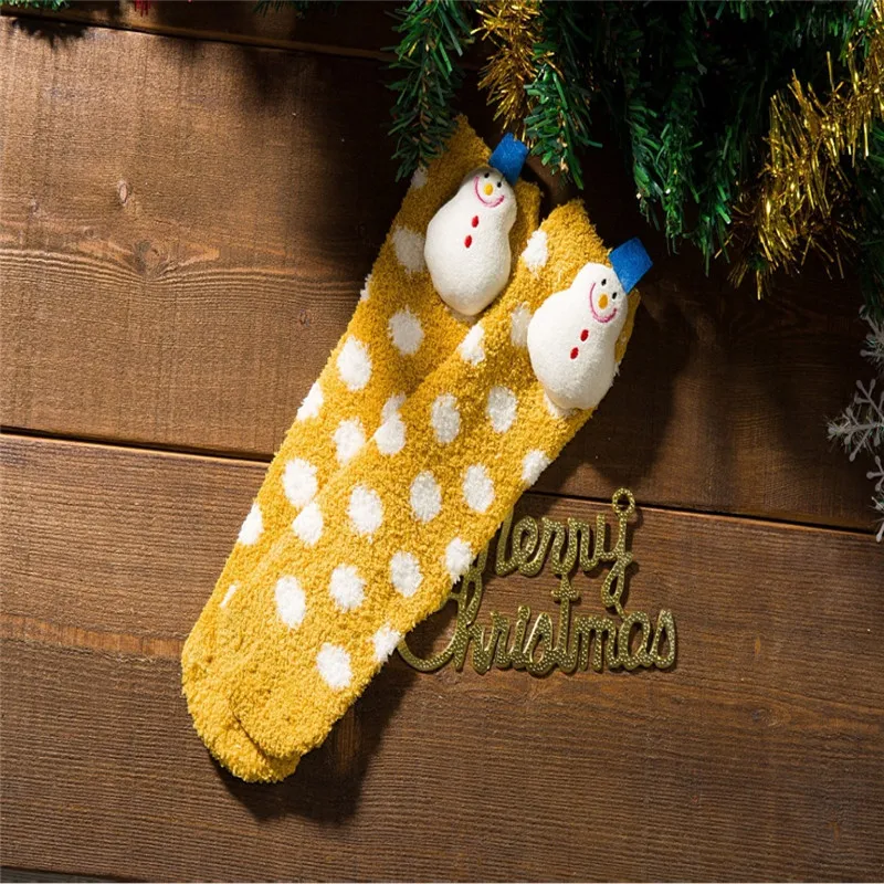 Домашние мягкие носки-тапочки для женщин и девочек пушистые теплые рождественские носки бархатные носки кораллового цвета с героями мультфильмов для принцесс, подарки на день рождения