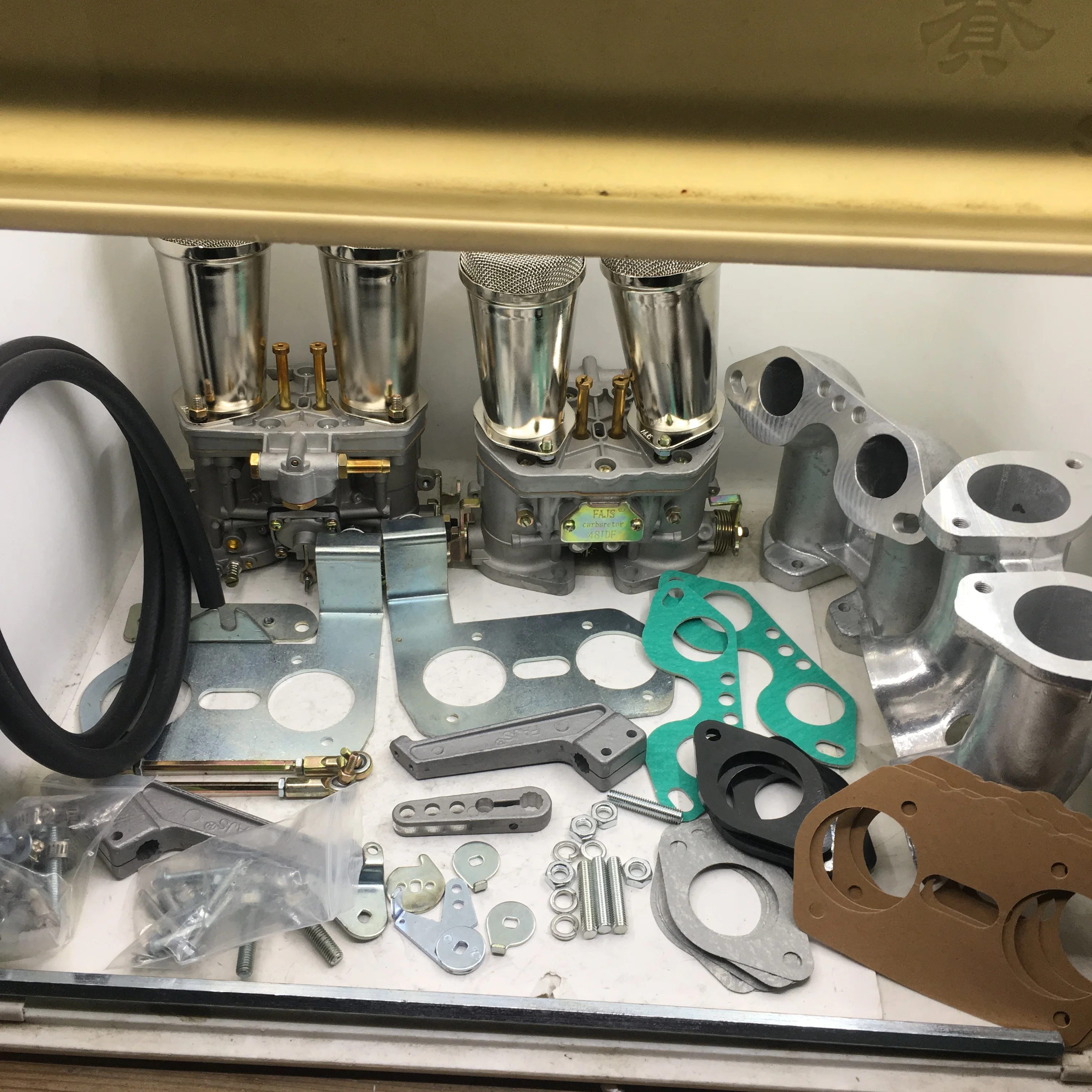 Sherryberg Fajs Carburatore 48Idf Per Vw Bus Weber Tipo 2 Tipo Di 4 Per Porsche 914 48 Idf Econ Carburatore Di Conversione Kit K1296-Econ