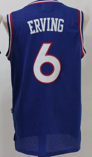 AS Мужские 3 Allen Iverson 6 Julius Erving Майки 31 Реджи Миллер Трикотажные баскетбольные майки - Цвет: AS