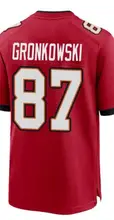 Custom Embroidery For American Rob Gronkowski Men Women Kid Youth White Red Gray Navy Football Jersey
