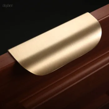 

dophee 1pc 96mm Furniture Cupboard Cabinet Wardrobe Drawer Pull Knob Brass Door Handle Hardware
