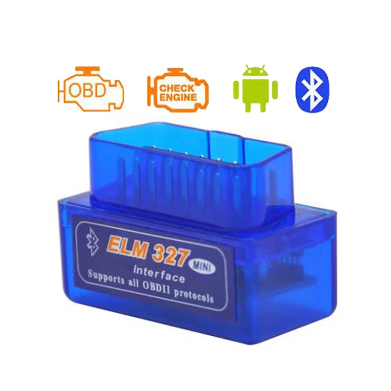 Переключатель диагностический адаптер OBD2 автомобильный инструмент OBD 2 разветвитель удлинитель 1 до 3 лет кабель Мужской три порта для elm327 - Цвет: blue mini 327