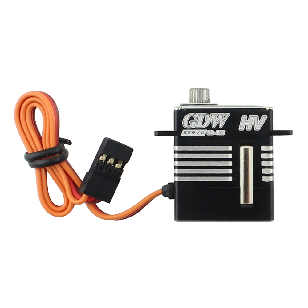 GDW DS296X DS296MG Серводвигатель 6,5 кг-7,8 кг маленький большой крутящий момент робот рулевой механизм 30E фиксированное крыло