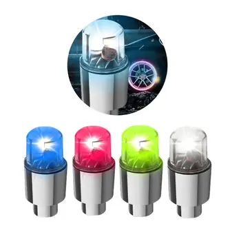 

2Pcs LED Car Bike Wheel Tire Tyre Dust Spoke Flash Lights Valve Stems & Caps Accessories