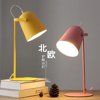

nordic led wood glass ball xiaomi mijia study lamp bedroom dining room deco table lamp