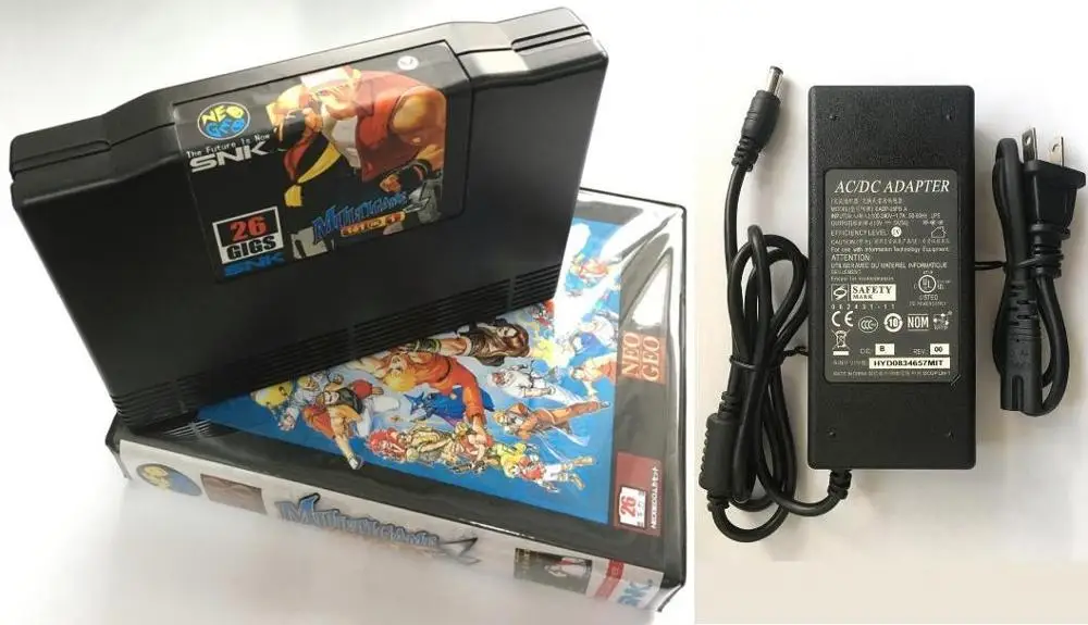 NEOGEO - 21日まで限定)ネオジオ MVS マルチゲーム 161 in 1 希少 新しいaes 161 1バージョンで2.1ゲームカートリッジとshockbox