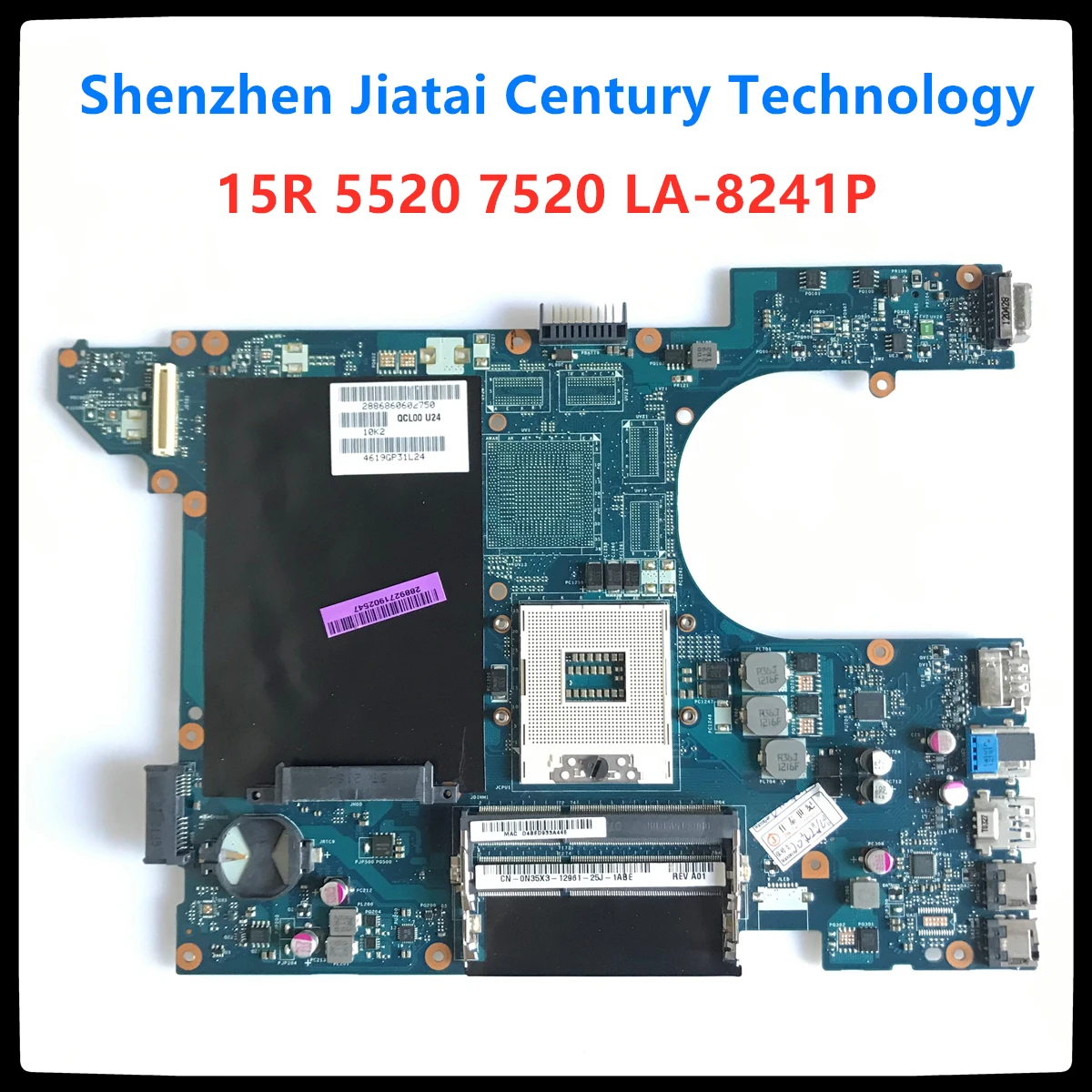 Материнская плата QCL00 LA-8241P для dell Inspiron 15R 5520 7520 5520, оригинальная материнская плата, протестированная