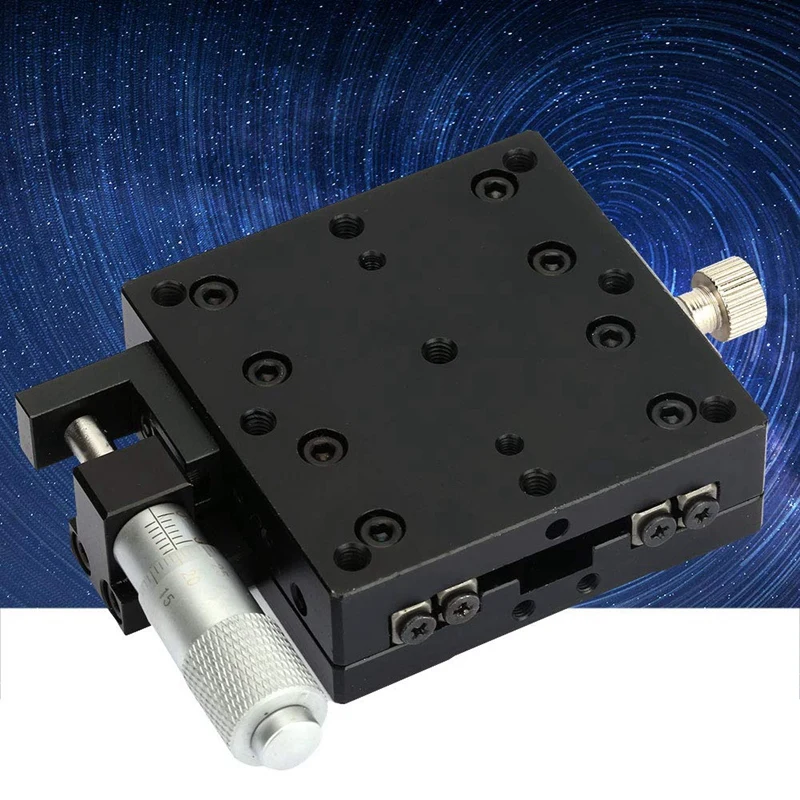 Горячая Линейные Этапы роликовая Направляющая, SEMX60-AS 60 60 мм Микрометр ручной скользящий стол Линейные Этапы роликовая Направляющая