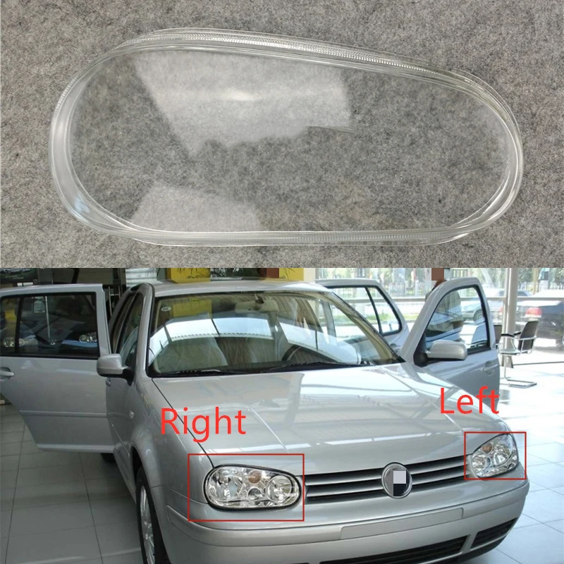 

For Volkswagen Golf 4 large lampshade 2004-2008 model glass lampshade Golf 4 headlight transparent lamp shell