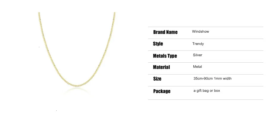 35-90 см, 1 мм, 925 пробы, серебряный, золотой цвет, цепочка Шопена, ожерелье для женщин, девочек, детей, Италия, ювелирное изделие, колье, кеттинг