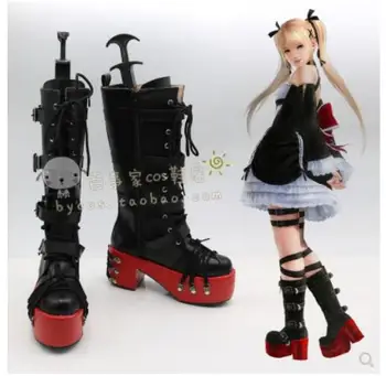 

Game Dead or Alive 5 Marie Rose Cosplay Shoes Anime Party Boots Tailor-Made