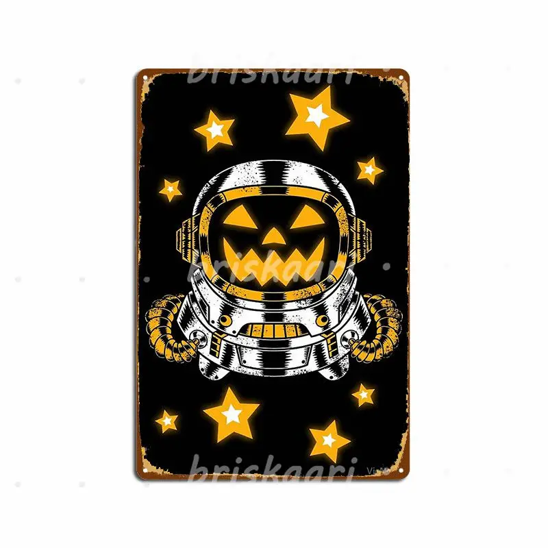 

Space Halloween Metal Signs Garage Decoration Pub Pub Garage Retro Metal Posters