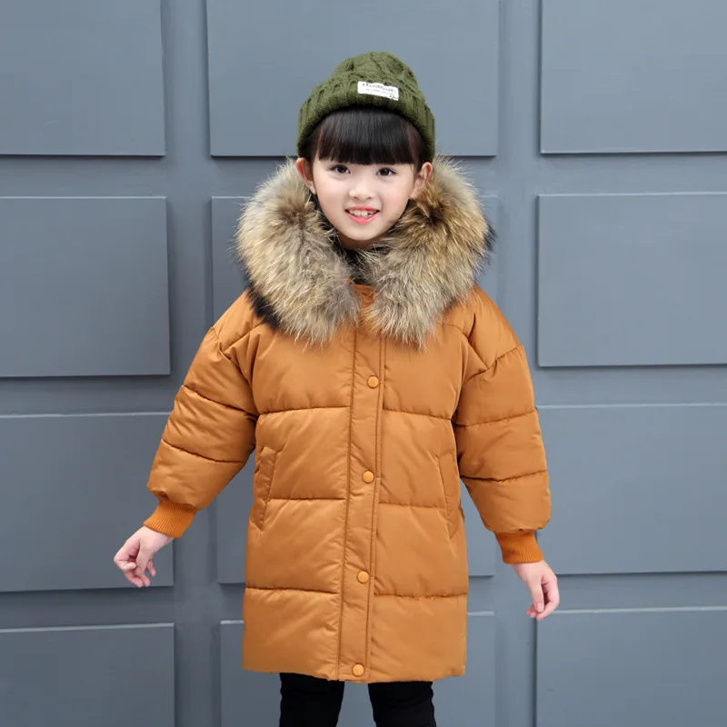 

New Coats Winter Girls Jackets Kids Warmer Childern Jacket Autmun Winter 9NT015