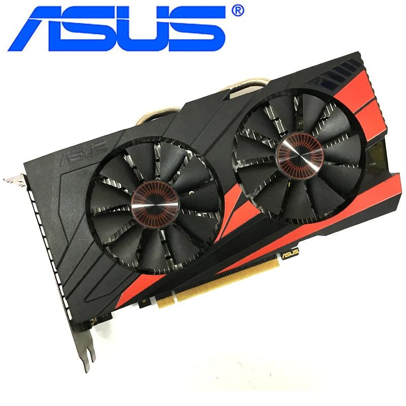 ASUS, оригинальная видеокарта GTX950, 2 Гб, 128 бит, GDDR5, видеокарты для nVIDIA, VGA, карты Geforce GTX 950, используемая игра 1050, 750 TI