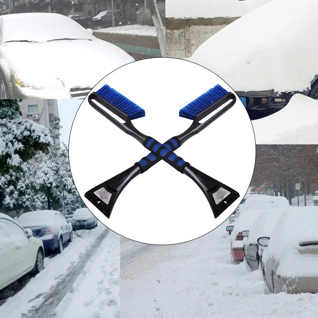 Авто автомобиль снег лед для скребок щетка для снега Лопата щетка для удаления зимняя машина авто автомобиль скребок для снега и льда щетка для снега Лопата