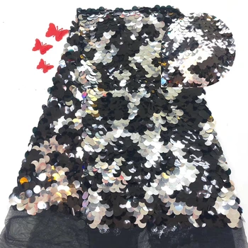 

The latest French lace fabric 2019 high quality tulle African lace fabric wedding Nigerian tulle lace material JX0021