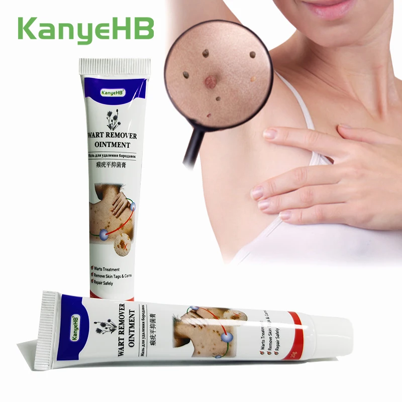 

2pcs Skin Tag Remover Cream Wart Remover Ointment Apidly Treatment Remove Warts Mole Foot Corn Genital vulva Wart Ointment A634