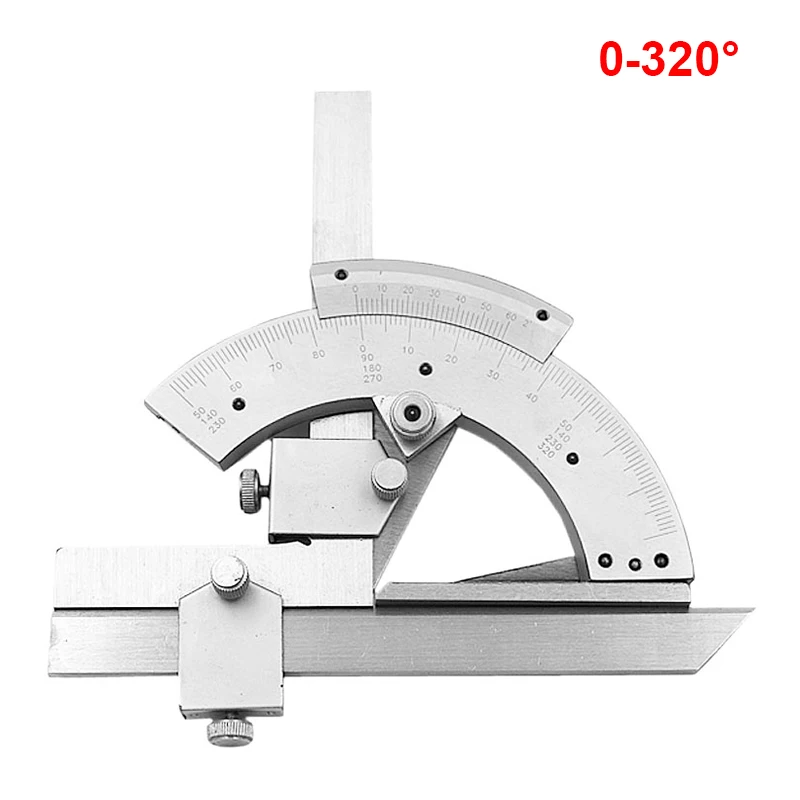 0-360/0-320 degree Universal Protractor Precision Goniometer Angle Measuring Finder Ruler Tool Woodworking Measuring Tool carpenter measuring tool angle measuring tool woodworking measuring tool