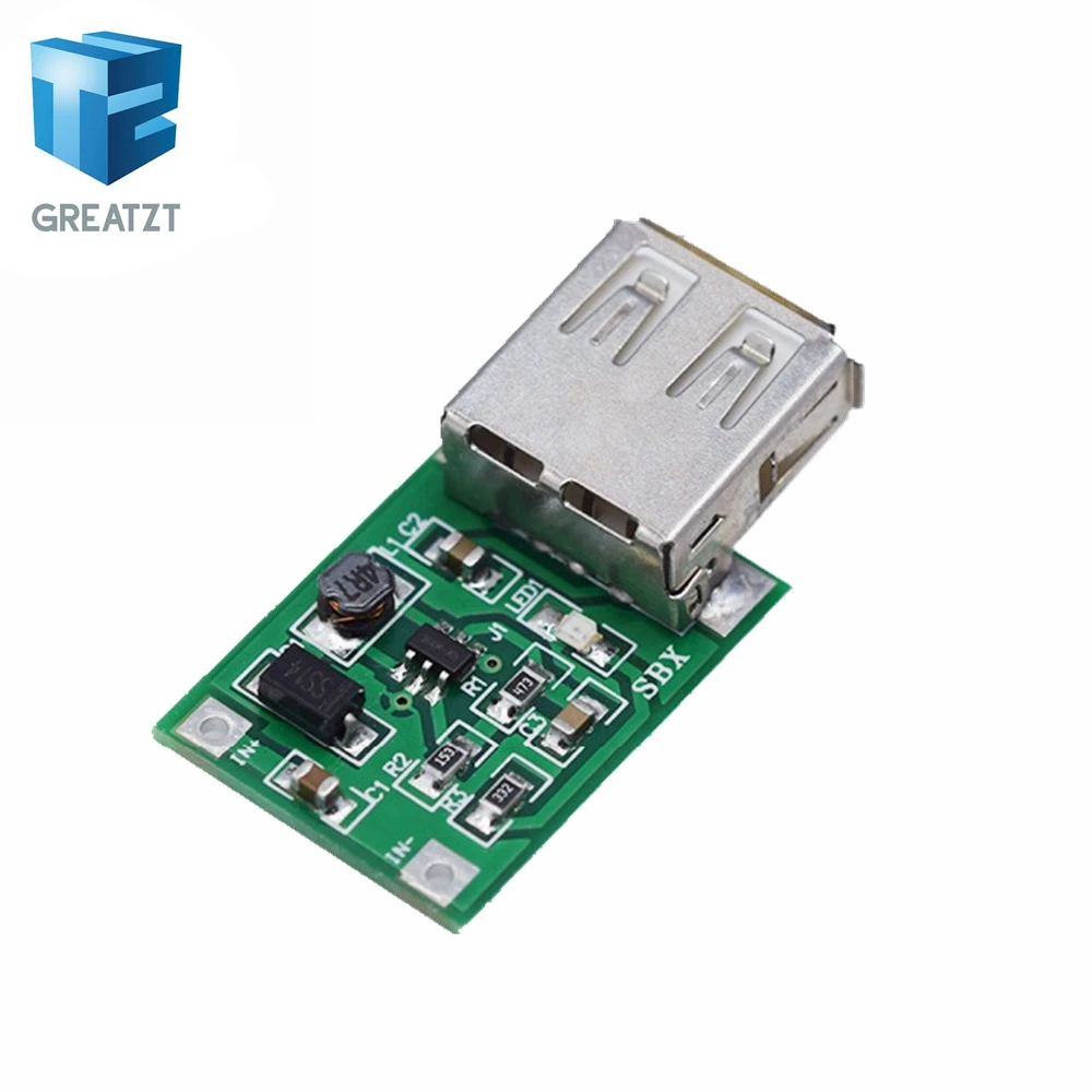 1 шт. 0.9 В ~ 5 до 600MA USB Выход зарядное устройство Step Up Мощность Модуль mini DC повышающий