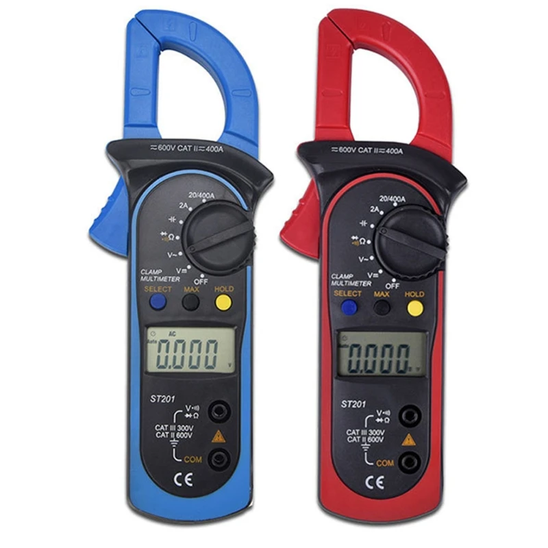 Digital Clamp Multimeter 4000 Counts Clamp Ammeters Transistor