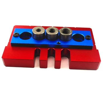 

New Aluminum Alloy Woodworking Fixture, Woodworking Drill Bit, Positioning Tool