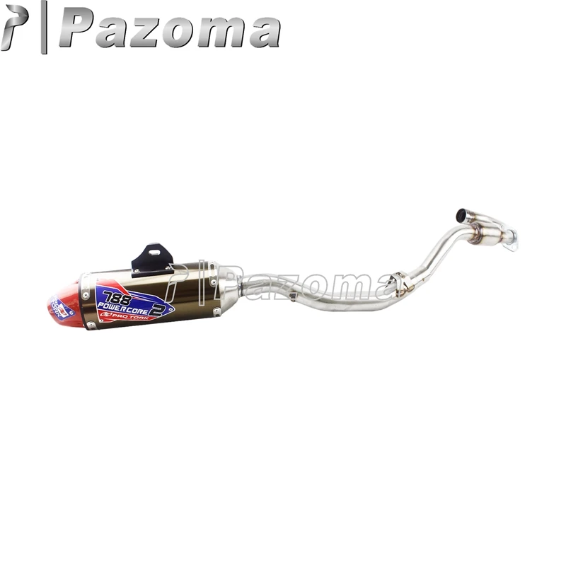 Для Honda CRF230F CRF150F полная система выхлопной трубы эндуро глушитель грязи велосипед выхлопная труба для HONDA CRF 230 03-16