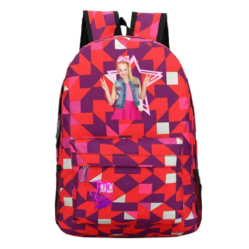 Милый дизайн jojo siwa школьные сумки рюкзаки школьные сумки ранец для девочек и мальчиков детская ортопедическая сумка mochila школьная книга Сумка
