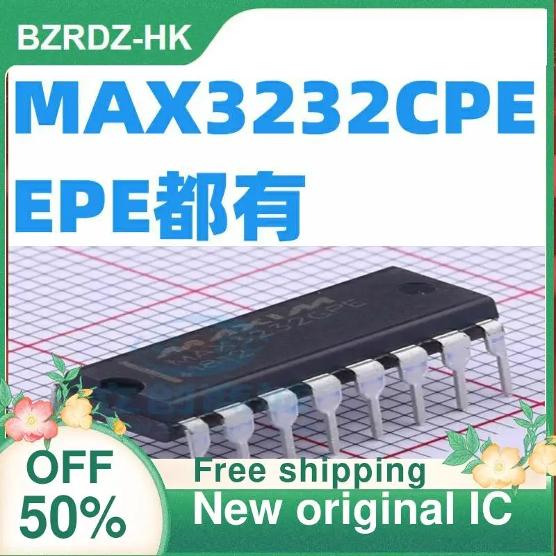 

20PCS MAX3232CPE/MAX3232EPE DIP16 New original IC