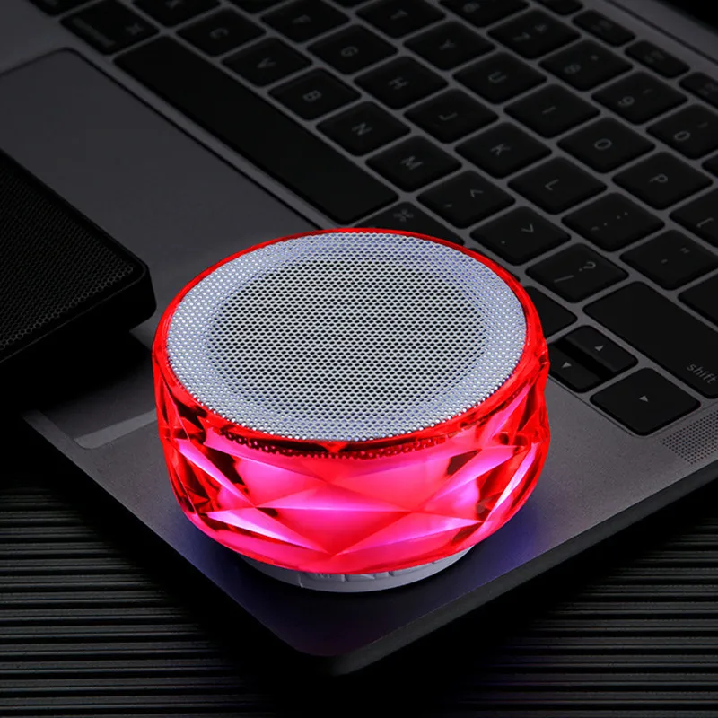 Y06 Bluetooth динамик светодиодный светильник звук Открытый взрывной модели мини беспроводной сабвуфер беспроводной Bluetooth динамик