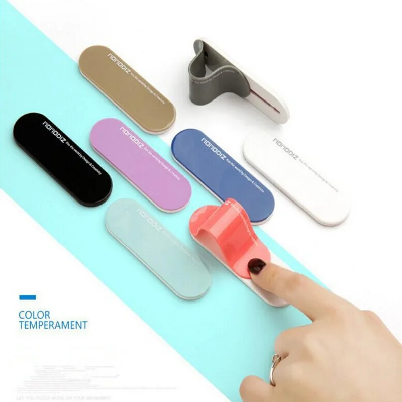 

Universal Finger Ring Holder Phone Ring Plastic Mobile Phone Grip Stand Multi Band Multi-function Smart Back Sticker For iphone