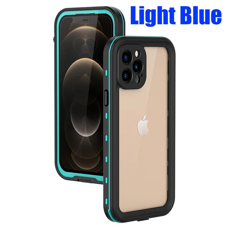 iphone 11 wallet case IP68 Waterproof For IPhone 13 12 11 Pro Max XS Max XR 678 Case RedPepper Clear Armor Cover Diving Underwater Swim Outdoor Sports iphone xr waterproof case