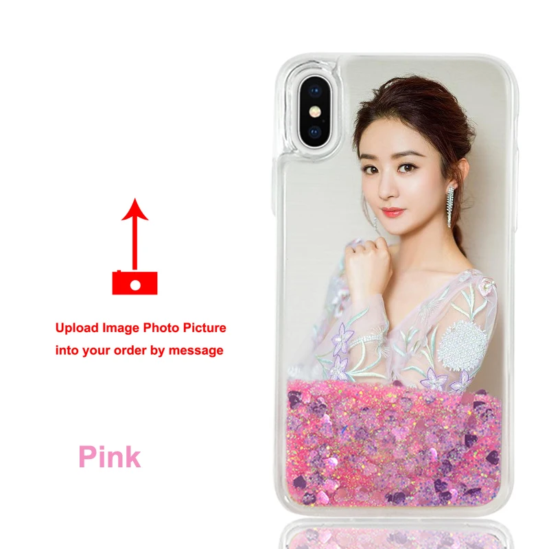 Custom Pink Чехол на заказ для samsung Galaxy Note 10, 9, 8, S10 Plus, S10e, S9, S8, A10, A50, A70, чехол, сделай сам, фото, блестящий акриловый чехол - Цвет: Custom Pink