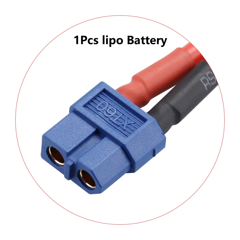 Батарея SEASKY 6S lipo 22,2 V 5200mAh 60C RC батарея lipo 22,2 V батарея XT60 для дрона FPV - Цвет: 1Pcs  XT60 PIug