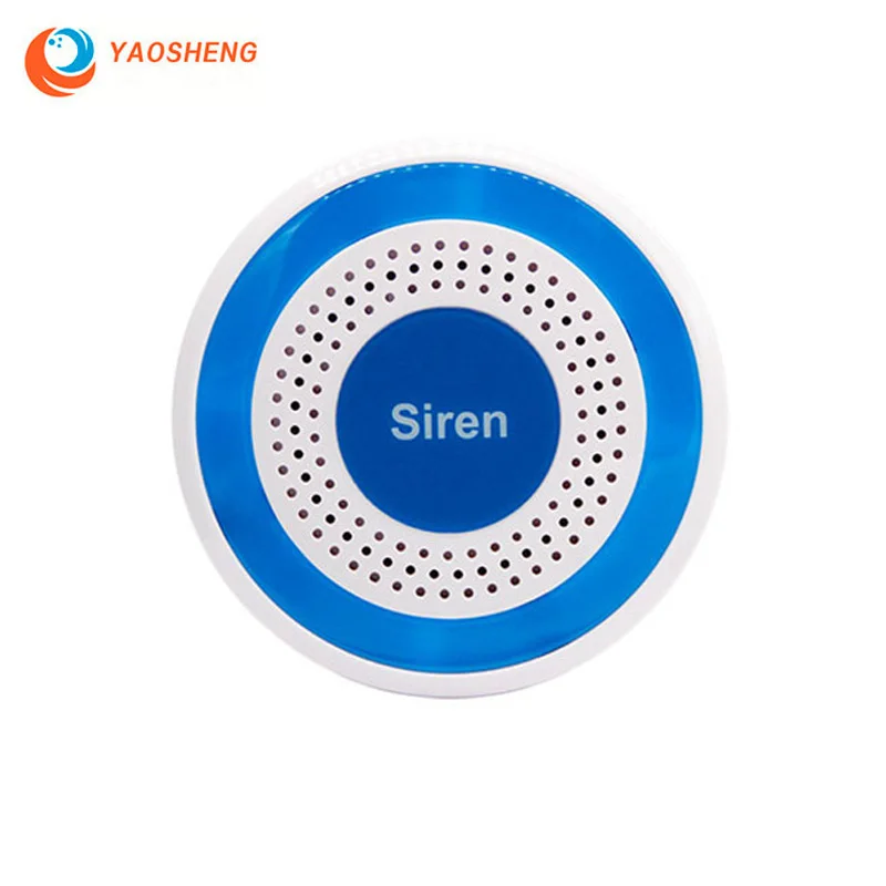 Беспроводная мини сирена 433 МГц Стробоскопическая стробоскопический сигнал