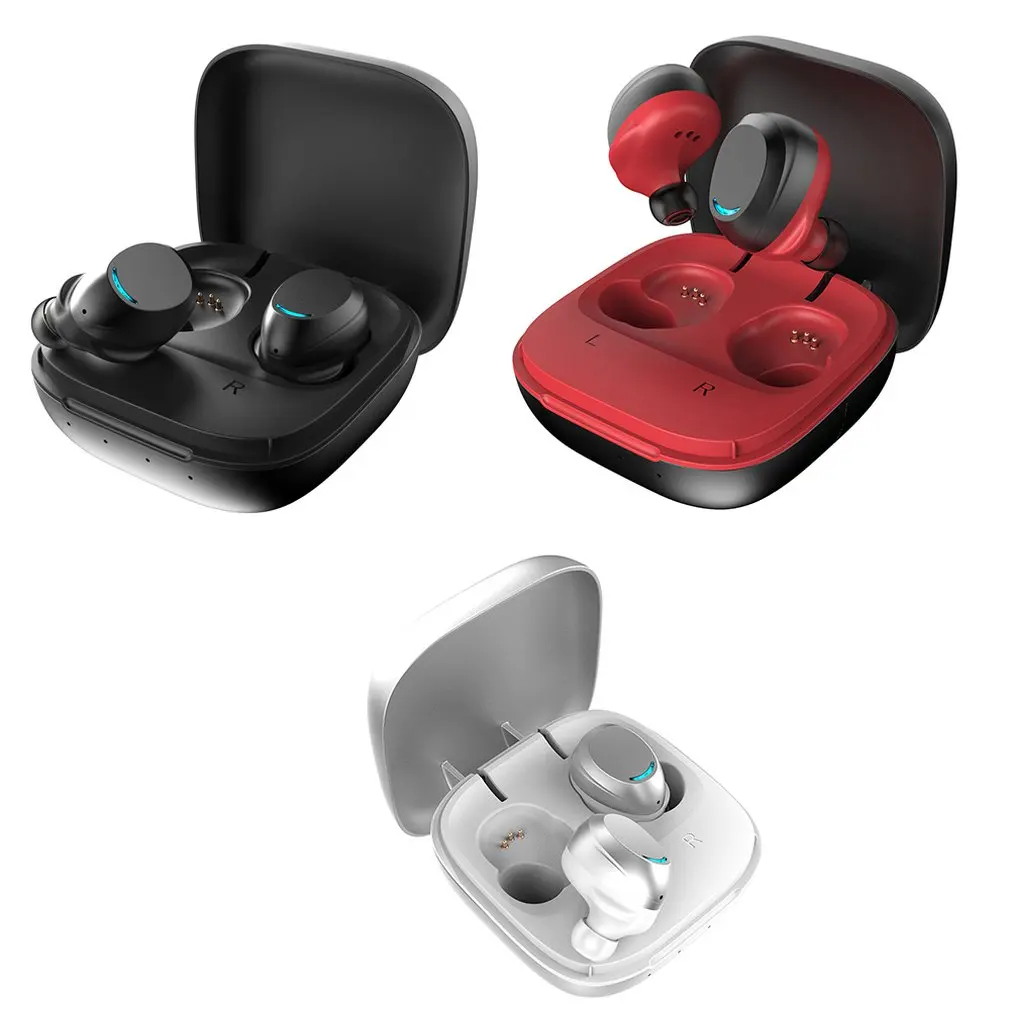 Наушники Bluetooth 5,0 беспроводные наушники спортивные наушники 3D стерео звук вкладыши с портативным микрофоном и зарядным устройством